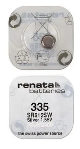 Батарейка Renata R 335 (SR 512 SW) Батарейка Renata R 335 (SR 512 SW)