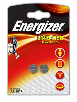 Батарейка Energizer Alkaline LR43/186 BL2