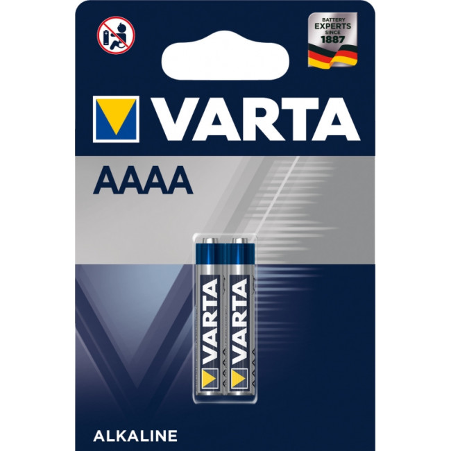 Батарейка VARTA Alkaline 4761 AAAA LR61 25A BL2