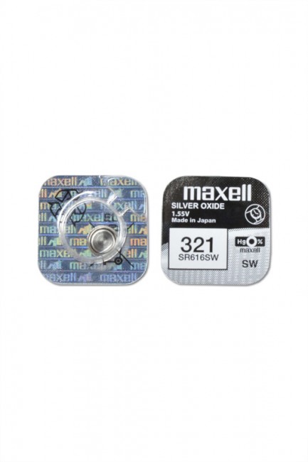 Батарейка MAXELL SR616SW 321 (RUS), в упак 10 шт