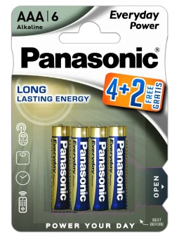 Батарейка Panasonic Everyday Power LR03EPS/6BP 4+2F LR03 4+2шт BL6
