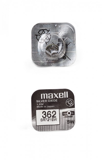 Батарейка MAXELL SR721SW 362 (RUS), в упак 10 шт