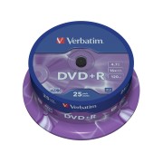 Диск Verbatim DVD+R CB/25 4.7GB 43500