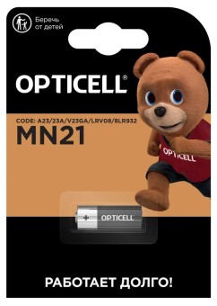 Батарейка OPTICELL MN21 A23/V23GA/ 3LR50 BL1