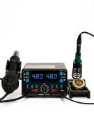 Паяльная станция ELEMENT 902DD (фен+паяльник T12)