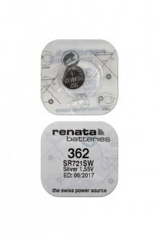 Батарейка Renata R 362 (SR 721 SW)